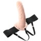 FETISH FANTASY SERIES 8'' HOLLOW STRAP-ON WHITE