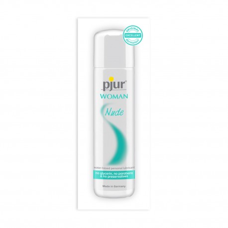 LUBRICANTE DE BASE ACUOSA PJUR WOMAN NUDE 2ML