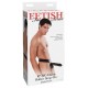 FETISH FANTASY SERIES 10'' BIG DADDY HOLLOW STRAP-ON BLACK