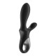 SATISFYER HEAT CLIMAX + VIBRATOR WITH APP BLACK