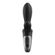 VIBRADOR HEAT CLIMAX + CON APP SATISFYER NEGRO