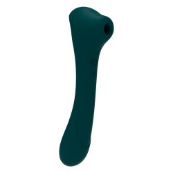 ALIVE QUIVER CLITORAL STIMULATOR & VIBRATOR GREEN