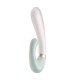 VIBRADOR HEAT WAVE CON APP SATISFYER VERDE