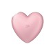 VIBRADOR CUTIE HEART SATISFYER ROSA