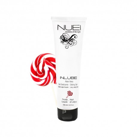 NUEI INLUBE HEART LOLLIPOP WATERBASED LUBRICANT 100ML