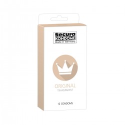 ORIGINAL SECURA KONDOME CONDOMS 12 UNITS