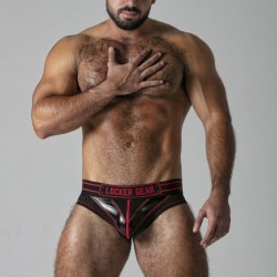 CUECA MASSIVE RUDE LOCKER GEAR VERMELHA