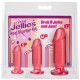 KIT CON PLUGS ANALES ANAL STARTER KIT ROSA