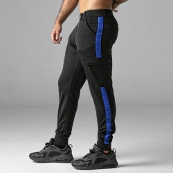 LOCKER GEAR LOOK AT SIDE JOGGERS BLUE