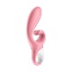 SATISFYER HUG ME VIBRATOR WITH APP PINK