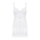 CHEMISE ET STRING AMOR BLANCO OBSESSIVE BLANC