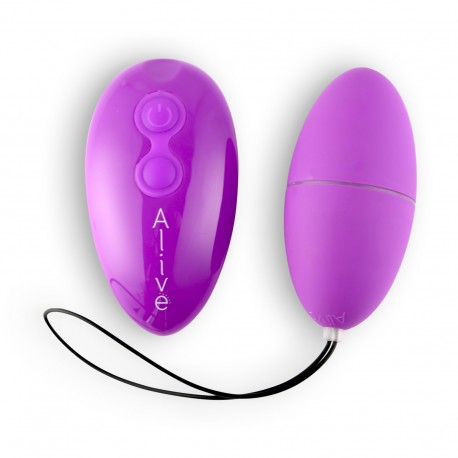 ALIVE MAGIC EGG 2.0 VIBRATING EGG WITH REMOTE CONTROL PURPLE