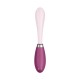 SATISFYER G-SPOT FLEX 3 VIBRATOR BURGUNDY