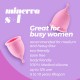 CRUSHIOUS MINERVA S + L MENSTRUAL CUPS WITH POUCH