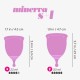 CRUSHIOUS MINERVA S + L MENSTRUAL CUPS WITH POUCH AND TOY CLEANER 150 ML