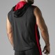 LOCKER GEAR LOOK AT HARDER HOODY VEST RED