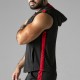 LOCKER GEAR LOOK AT HARDER HOODY VEST RED