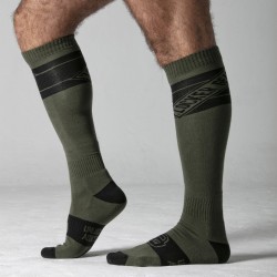 LOCKER GEAR KNEE HIGH SOCKS GREEN