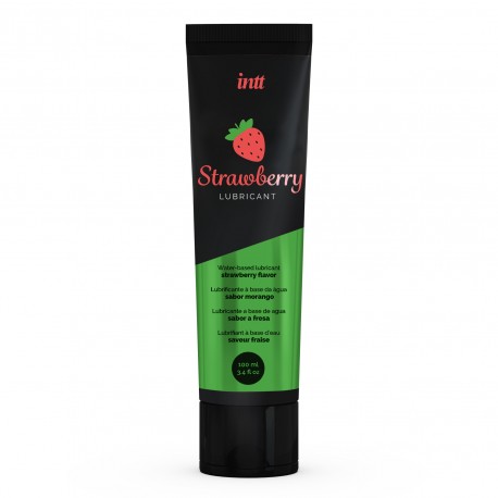 INTT STRAWBERRY WATERBASED LUBRICANT 100ML