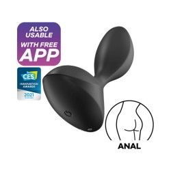 PLUG ANAL SWEET SEAL NEGRO SATISFYER