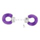 MENOTTES DE PELUCHE LOVE CUFFS CRUSHIOUS VIOLET