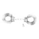 LOVE CUFFS FURRY HANDCUFFS CRUSHIOUS WHITE