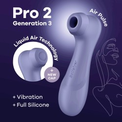 ESTIMULATEUR PRO 2 GEN 3 SATISFYER LILAS