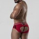 LOCKER GEAR BACKROOM BOTTOMLESS BRIEF RED