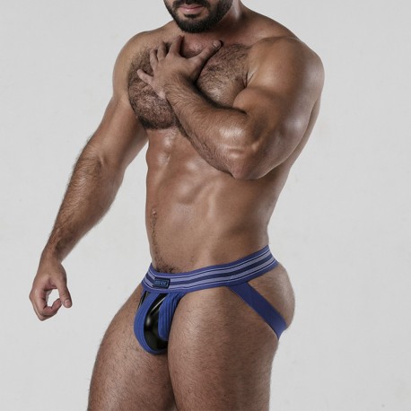 JOCKSTRAP BACKROOM BOTTOMLESS LOCKER GEAR BLEU