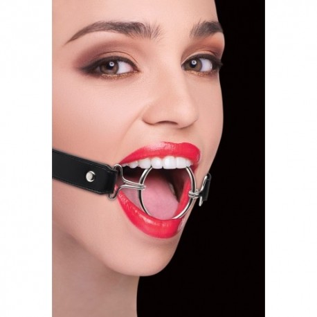 MORDAZA OUCH! RING GAG XL NEGRA