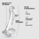 HUDINI DILDO ANAL JELLY TRANSPARENTE CRUSHIOUS