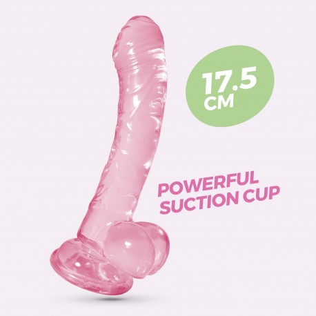 CRUSHIOUS HUDINI JELLY ANAL DILDO PINK