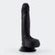 CRUSHIOUS INVIKTUS 7 LIQUID SILICONE DILDO BLACK