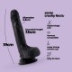 CRUSHIOUS INVIKTUS 7 LIQUID SILICONE DILDO BLACK