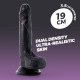 DILDO DE SILICONA LIQUIDA INVIKTUS 7 CRUSHIOUS NEGRO