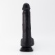 CRUSHIOUS INVIKTUS 8 LIQUID SILICONE DILDO BLACK