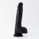 CRUSHIOUS INVIKTUS 8 LIQUID SILICONE DILDO BLACK