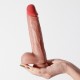 CRUSHIOUS INVIKTUS 9 LIQUID SILICONE DILDO FLESH