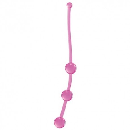 JAMMY JELLY 3 ANAL BEADS PINK