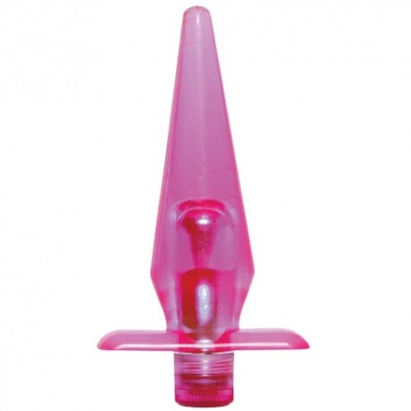 PLUG ANAL CON VIBRACIÓN PLUG VIBRO JAMMY JELLY ANAL ROSA