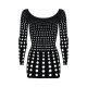 VESTIDO ROCKER OBSESSIVE NEGRO