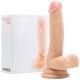 DILDO REALÍSTICO COM TESTÍCULOS REALROCK 7” BRANCO