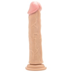 REALROCK 9” REALISTIC DILDO WHITE