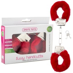 FURRY HANDCUFFS RED