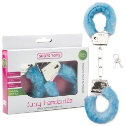 ALGEMAS COM PELUCHE FURRY HANDCUFFS AZUIS