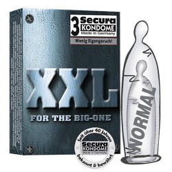 XXL CONDOMS 3 UNITS