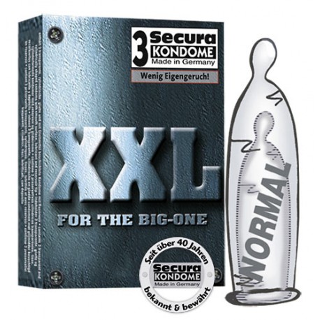 XXL CONDOMS 3 UNITS