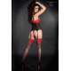 CONJUNTO CR-3787 NEGRO Y ROJO