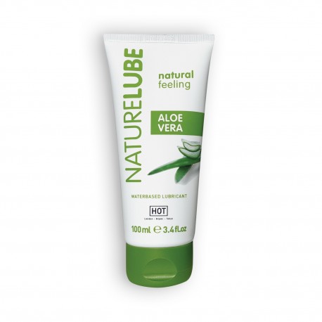 LUBRIFICANTE À BASE DE ÁGUA COM ALOE VERA NATURELUBE 100ML