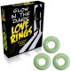 GLOW IN THE DARK LOVE RINGS 3 PACK